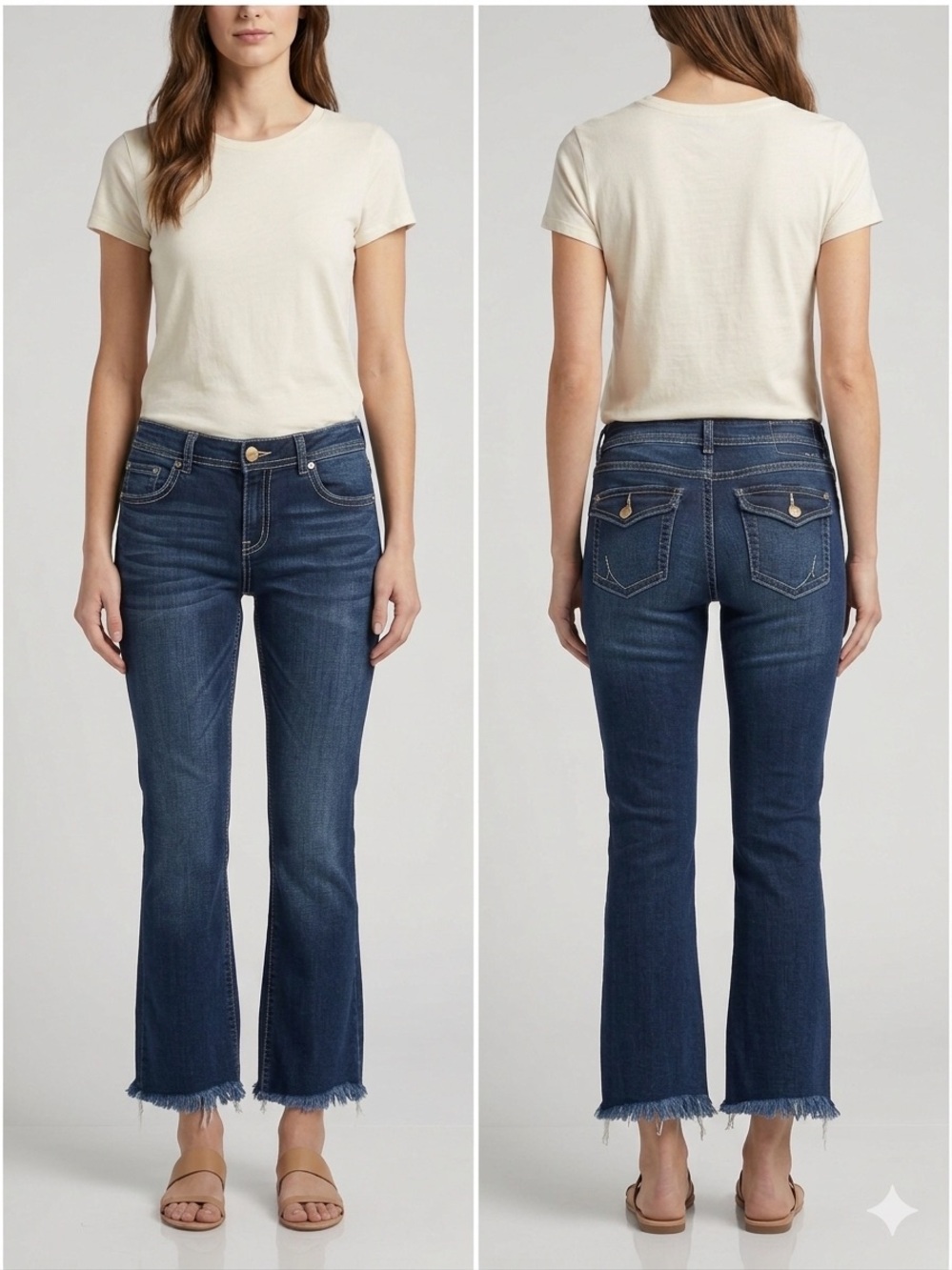 INC International Concepts Dark Blue Straight Leg Jeans